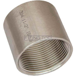 Муфта із внутрішньою різьбою нержавіюча