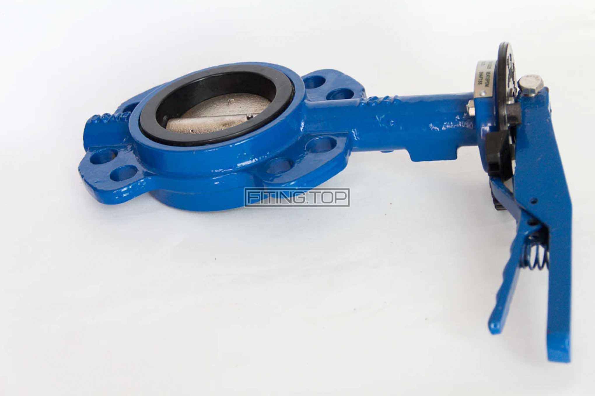 Затвор дисковый чугунный межфланцевый с нержавеющим диском Затвор дисковый чугунный межфланцевый с нержавеющим диском