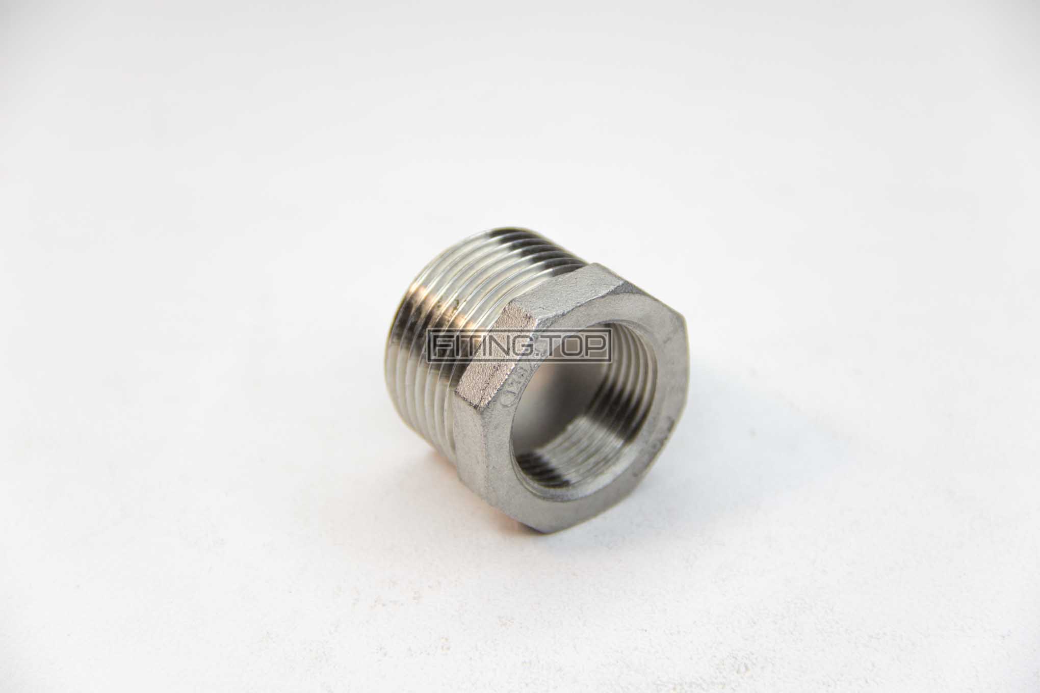 купить Футорка переходная нержавеющая AISI304 (наружная-внутренняя резьба)