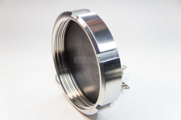 купить Гайка глухая для муфты молочной AISI 304 DIN 11850