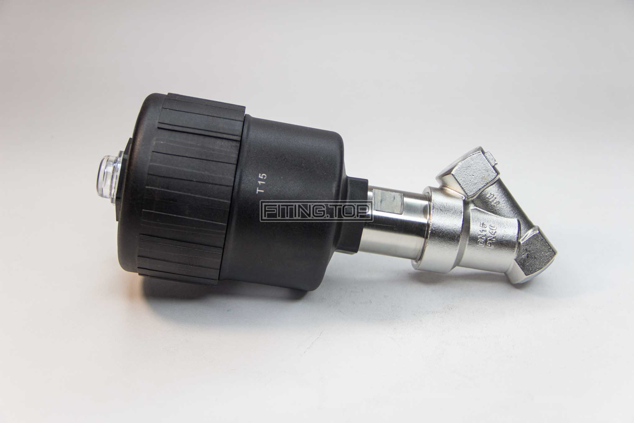 купить Клапан нержавеющий с пневмоприводом нормально закрытый