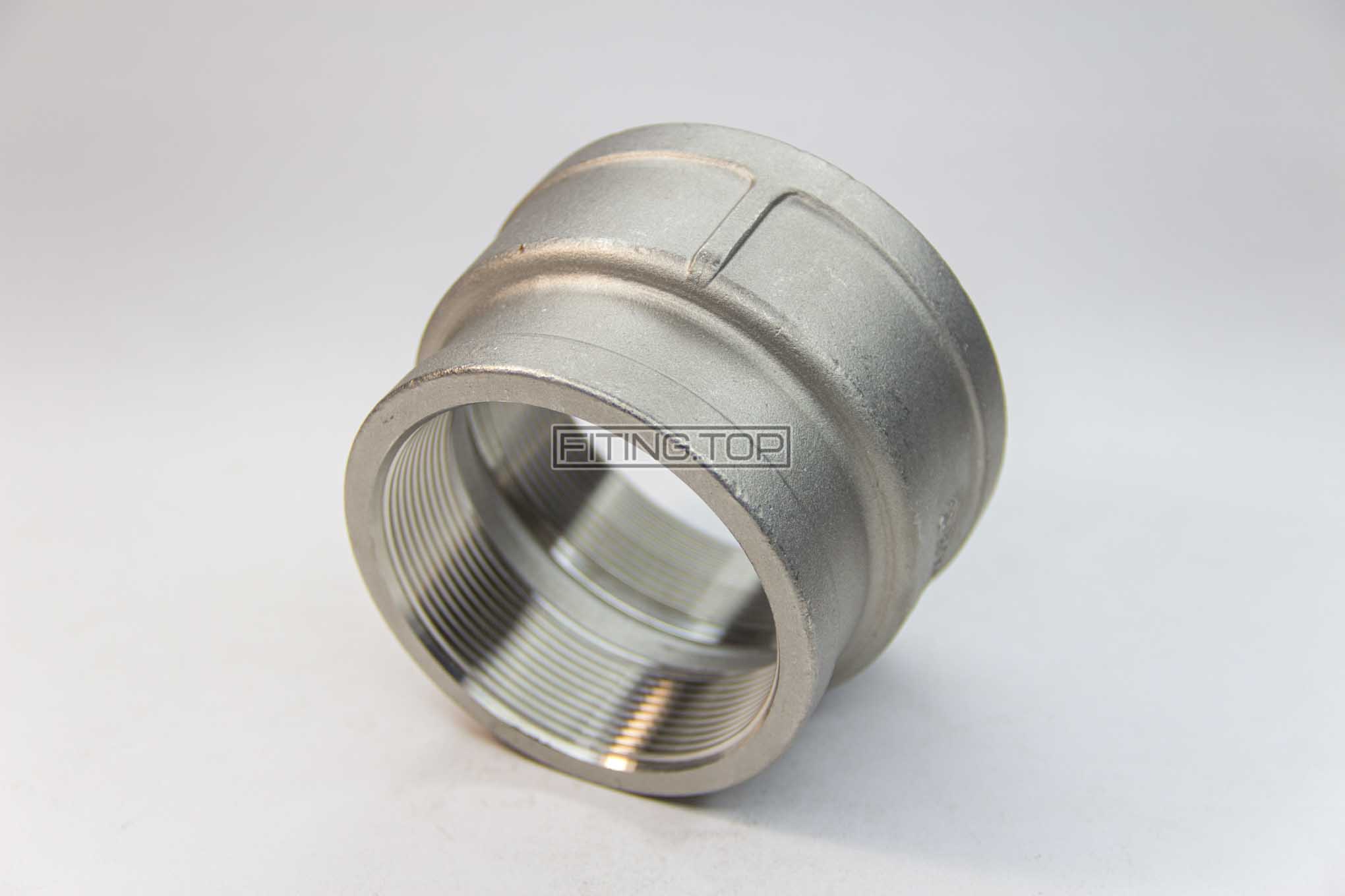 купить Муфта переходная нержавеющая AISI 304 (внутренняя-внутренняя) купить Муфта переходная нержавеющая AISI 304 (внутренняя-внутренняя)