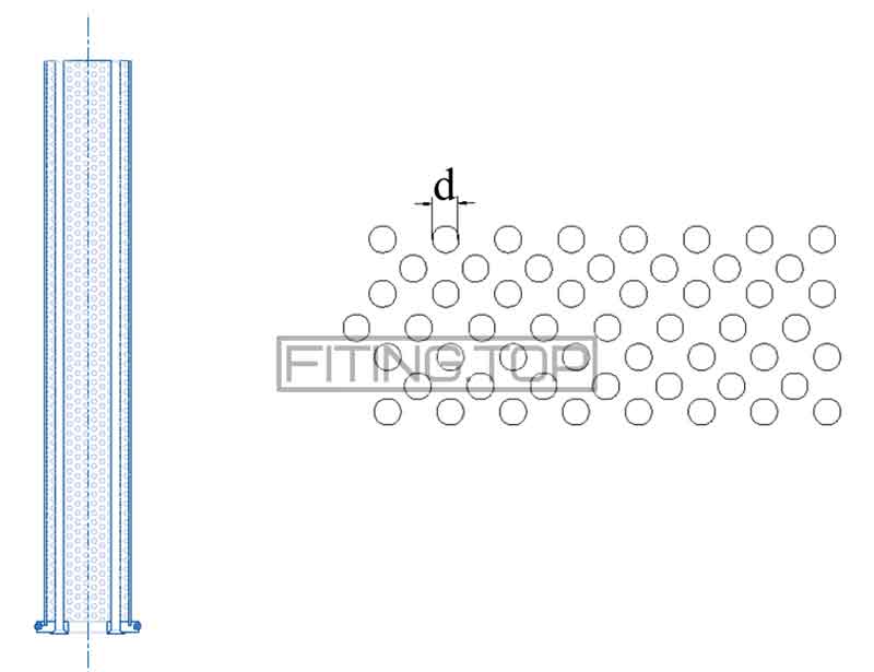 купить Сетка нержавеющая для фильтра трубного DIN AISI 304