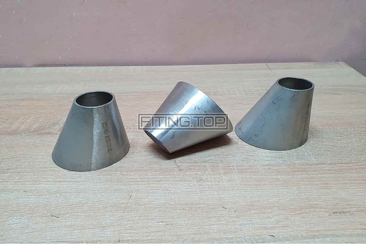 Нержавеющий переход эксцентрический AISI 304