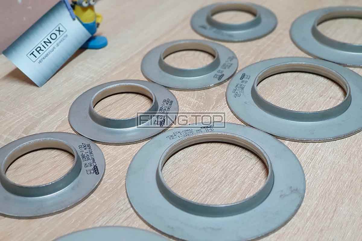 Отбортовка нержавеющая AISI 304 DIN 11850 Отбортовка нержавеющая AISI 304 DIN 11850