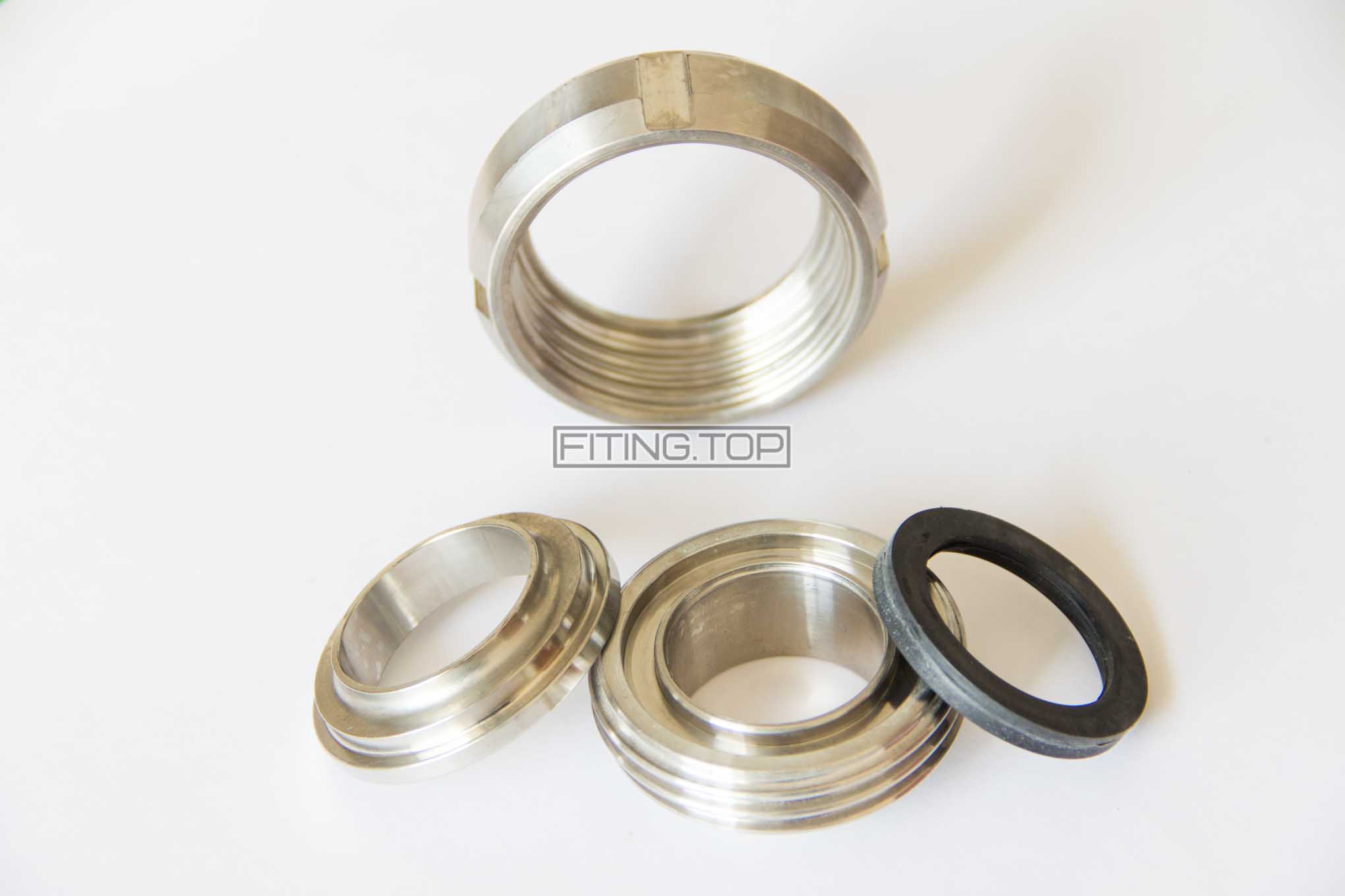 Муфта молочная нержавеющая AISI 304 SMS купить в Украине