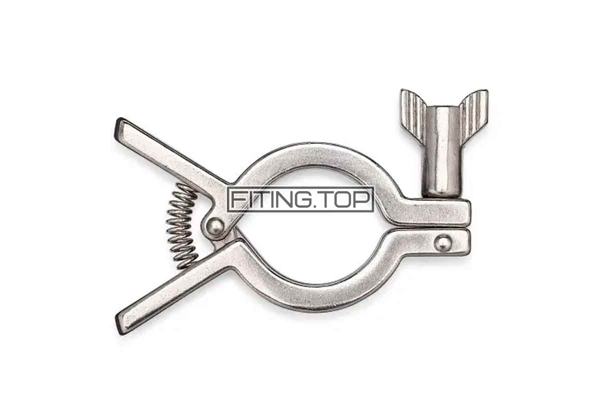 Нержавеющий кламп хомут (зажим CLAMP) купить в Украине Нержавеющий кламп хомут (зажим CLAMP) купить в Украине