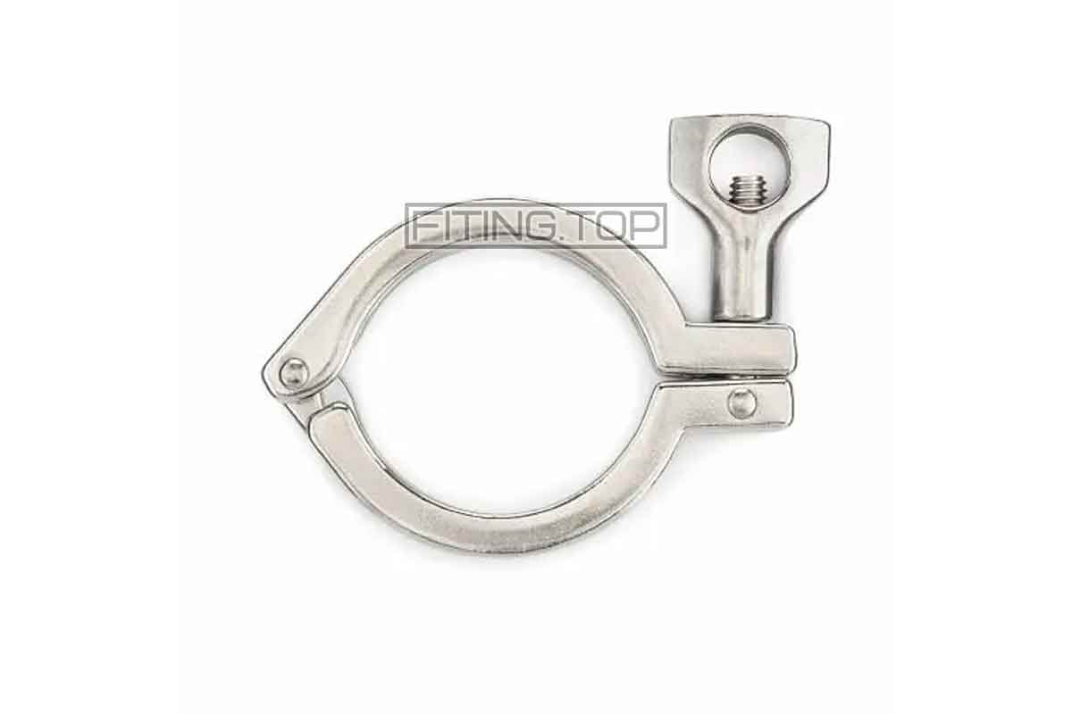 Нержавеющий кламп хомут (зажим CLAMP) купить в Украине Нержавеющий кламп хомут (зажим CLAMP) купить в Украине