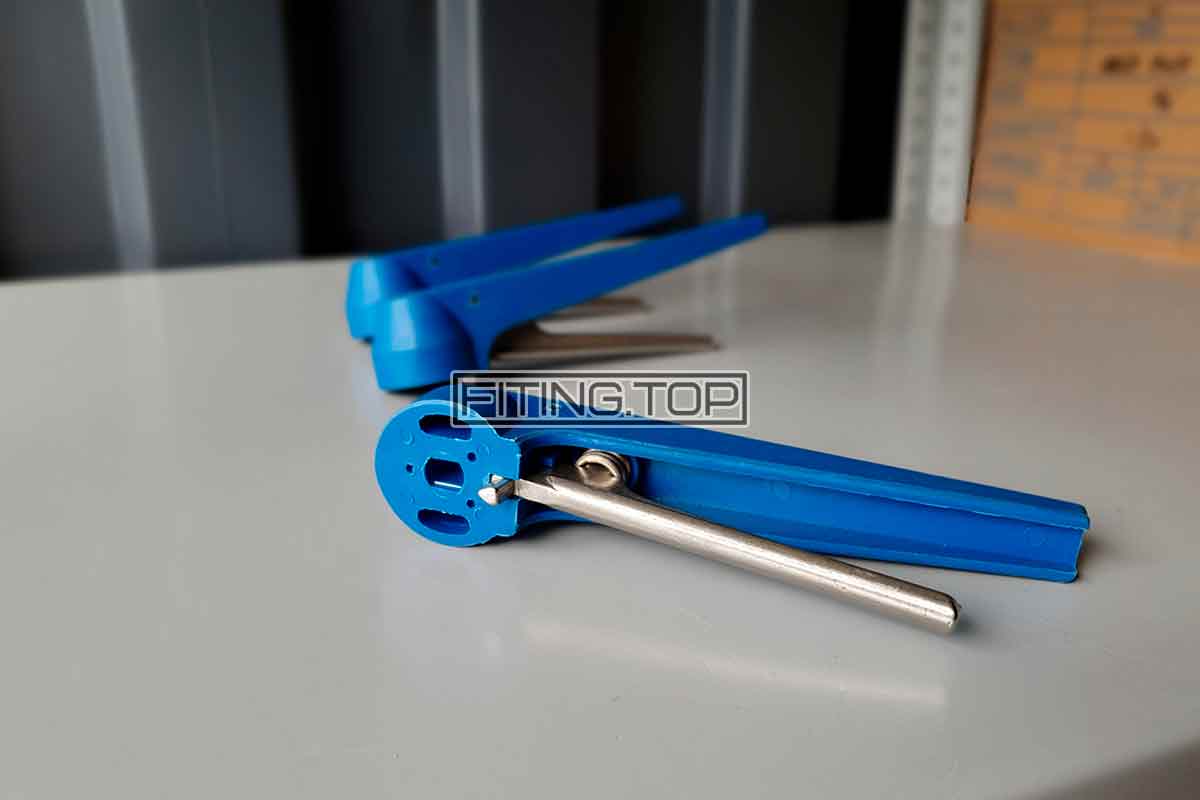 Ручка для затвора дискового нержавеющего (клешни) 4341