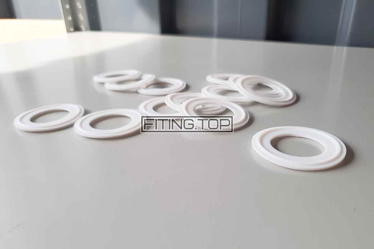 Уплотнение для клампа DIN 11850 PTFE купить Киев