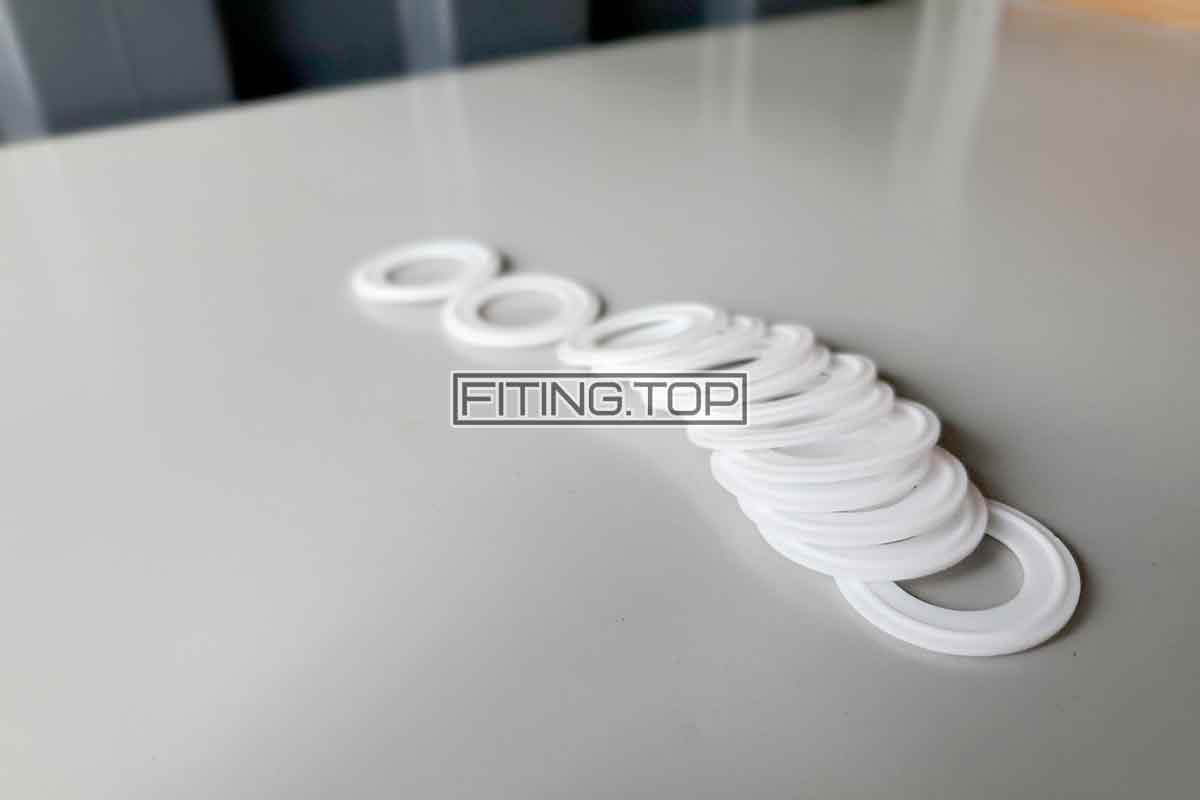 Уплотнение для клампа DIN 11850 PTFE купить Киев Уплотнение для клампа DIN 11850 PTFE купить Киев
