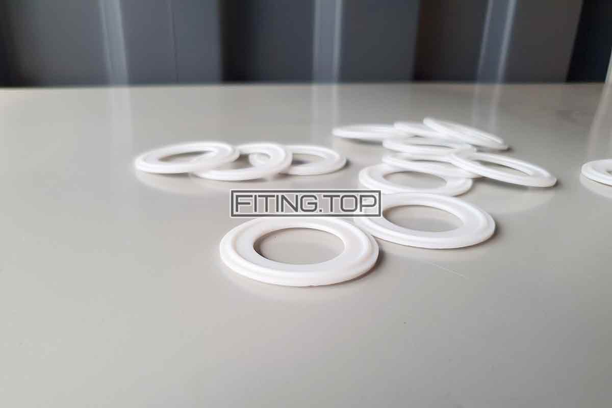Уплотнение для клампа DIN 11850 PTFE купить Киев