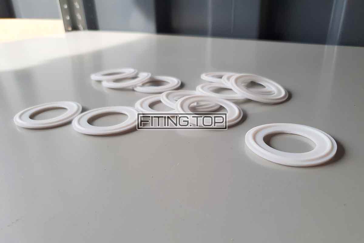Уплотнение для клампа DIN 11850 PTFE купить Киев