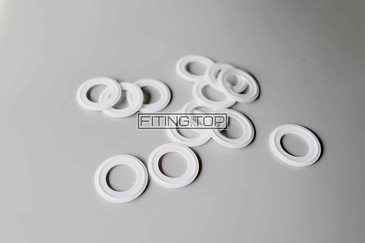 Уплотнение для клампа DIN 11850 PTFE купить Киев