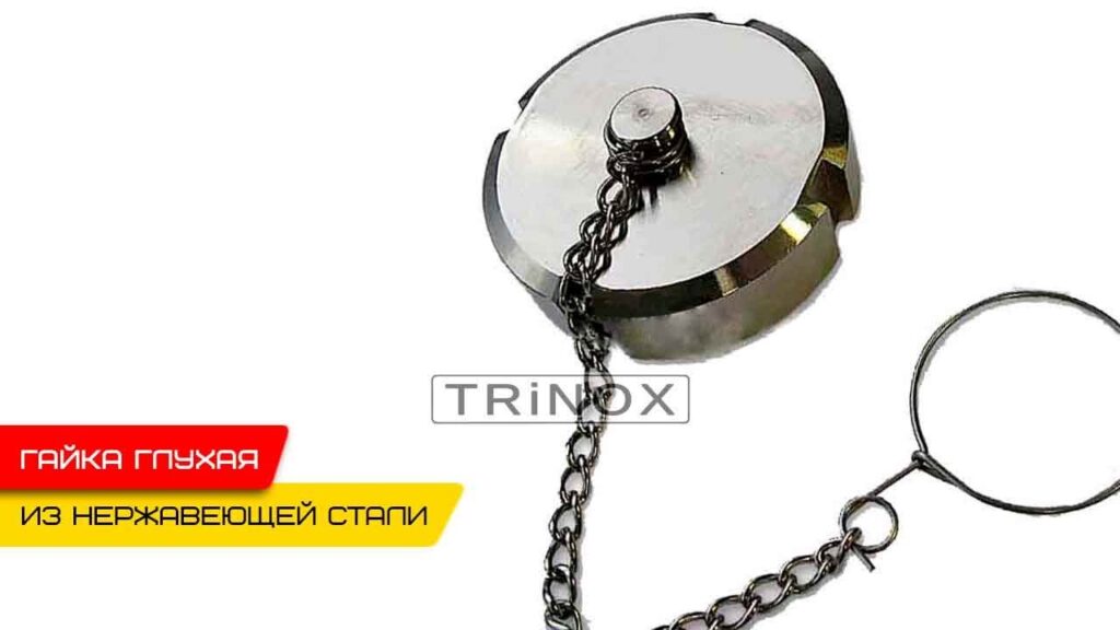 Гайка глухая для муфты молочной AISI 304 DIN 11850 купить в Киеве