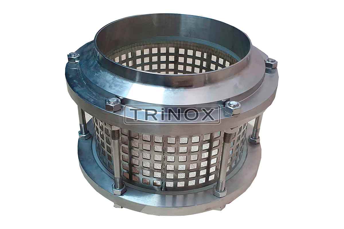 Диоптр трубный Дн 150 нержавеющий (смотровое окно)