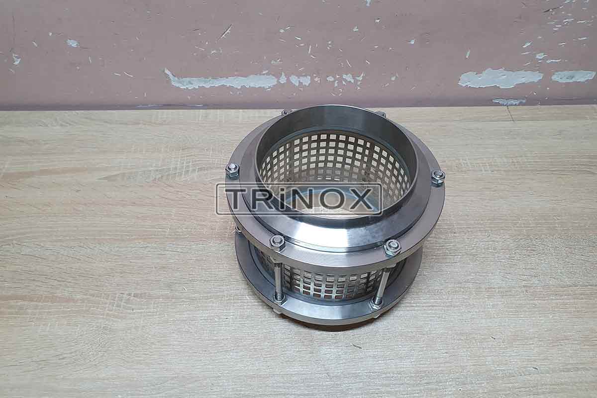 Диоптр трубный Дн 150 нержавеющий (смотровое окно) Диоптр трубный Дн 150 нержавеющий (смотровое окно)