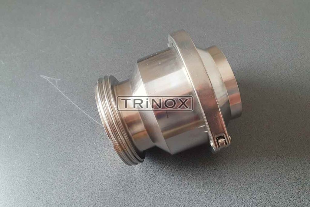 Нержавеющий клапан обратный резьба-сварка Dn 80 DIN 11851 AISI 304